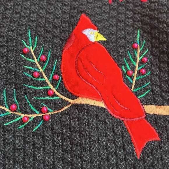 Classic Elements Vintage 90s/Y2K Christmas ugly Sweater size MP - Picture 4 of 10